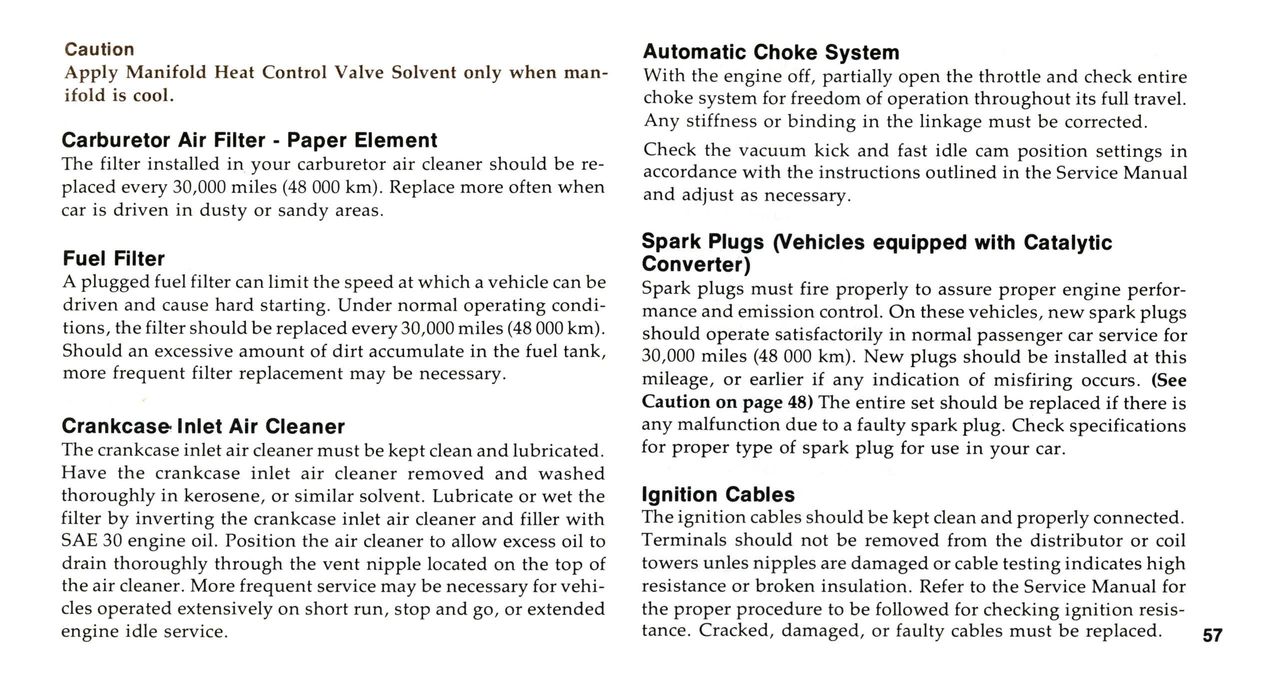 1978 Chrysler Owners Manual Page 28
